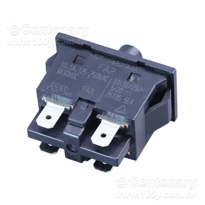 復位開關 4腳     250AC/10A - 166156 產品圖片
