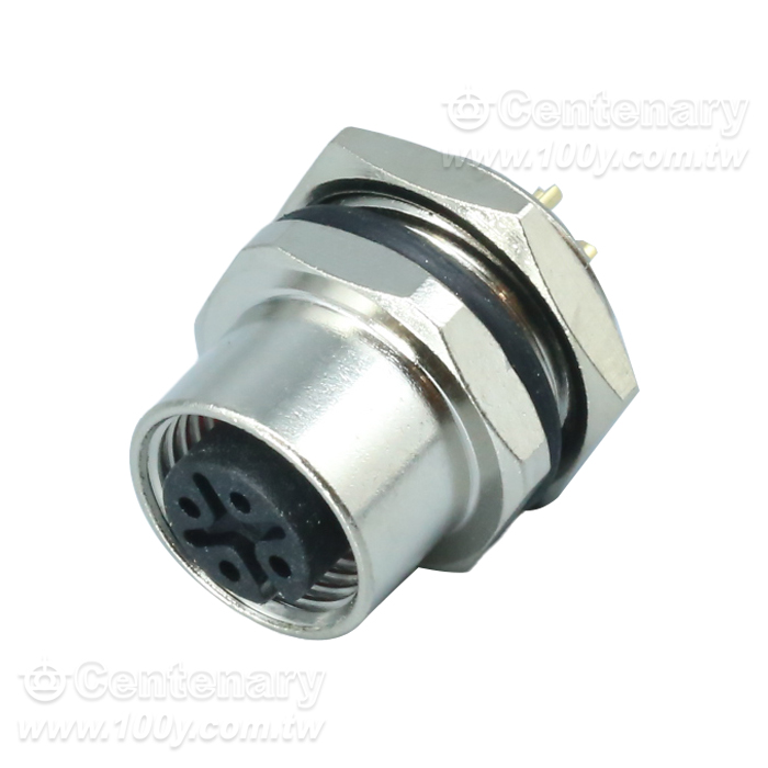 M12 Female Socket_M12 Sensor Waterproof Connector - 166099 Product Image