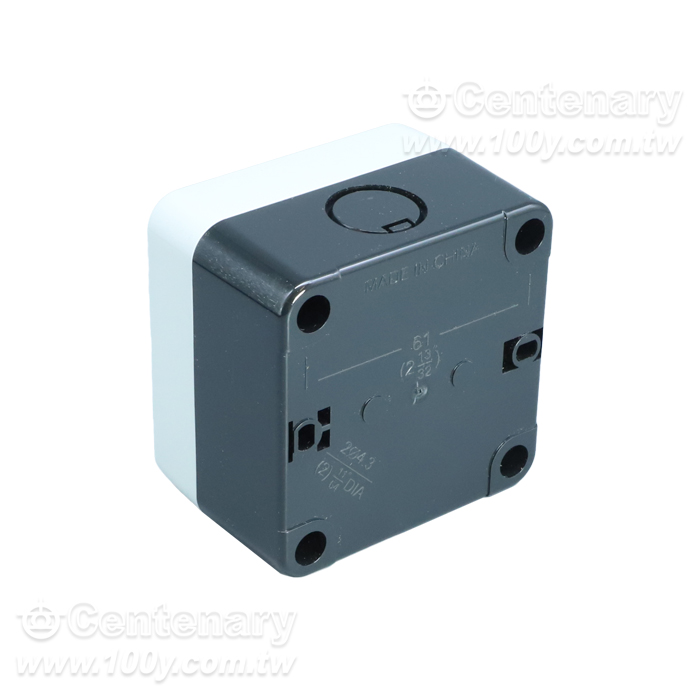 1孔塑料按鈕盒 - 166262 產品圖片