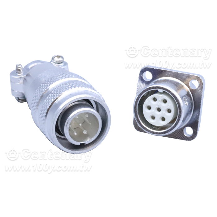 Push-pull Aluminium Industial Circular Connector - 55109 Product Image