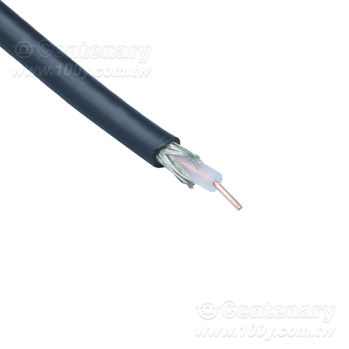 RG-58/U同軸電纜-微波射頻通訊50歐實芯純銅導體屏蔽 - 150099 產品圖片