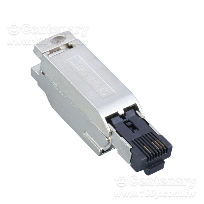 RJ45水晶頭 4芯水晶頭180°直頭 - 166344 產品圖片