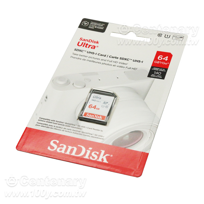 SanDisk_Ultra SD UHS 64GB 記憶卡 - 98542 Product Image