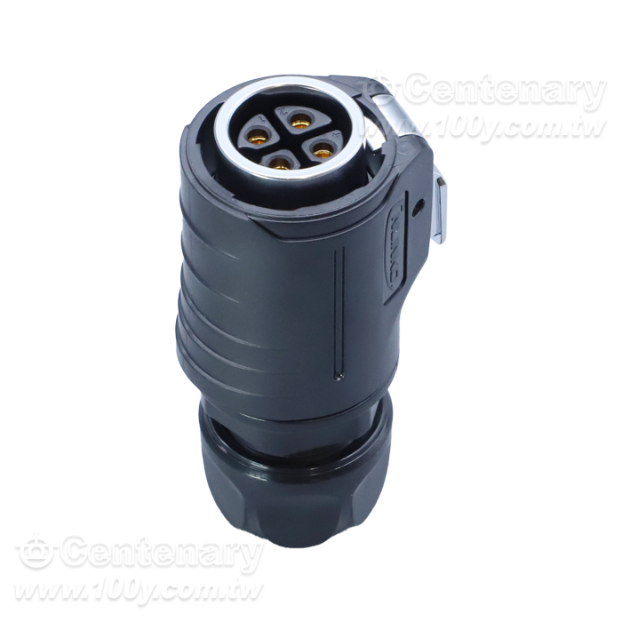 Cnlinko LP24 Type Female Plug (反裝)/Multi core power supply Industrial waterproof connectors - 119925 Product Image