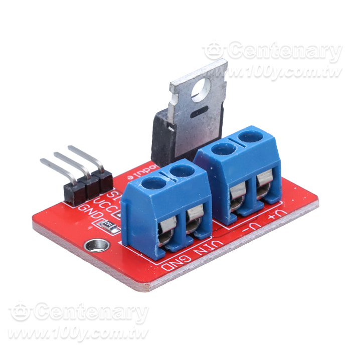 IRF520驅動模組電壓:3.3V、5V - 166360 產品圖片
