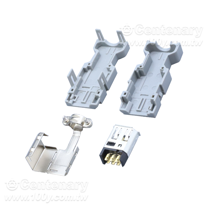 6P Female Connector Welding Type - 166426 Product Image