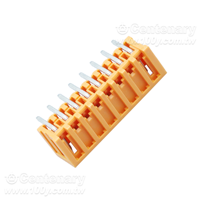 8P針型插座  彎角90°  P:3.81MM - 154060 產品圖片