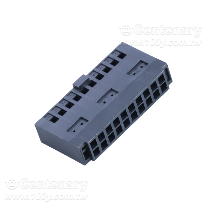 Rectangular Connector Housing - 166317 Product Image