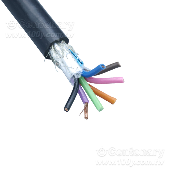 UL2464-銅網+鋁箔-6C 外皮黑色 - 157684 產品圖片