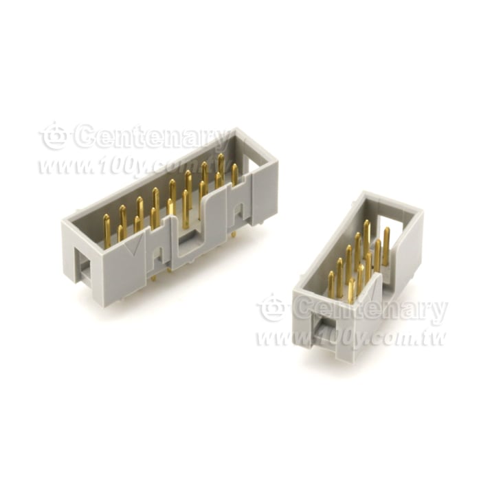 2.54mm 180° Center Low Prolfile Header For IDC Socket - 58673 Product Image