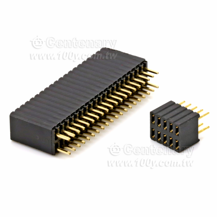 2*32P 排針母座1.27 (ROHS) - 51537 產品圖片
