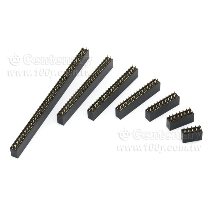 2.54mm Female Header Receptacles- Double Row - 31120 Product Image