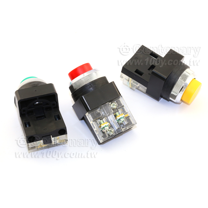 25∮mm 1a(NO)接點 10A/250VAC - 12383 產品圖片