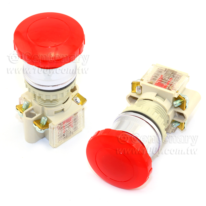 φ25圓形紅開關2組1b (ROHS) - 3702 產品圖片