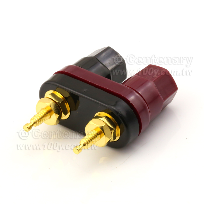 20A Double Binding Post- Dual Banana(Gold Plated) - 7692 Product Image