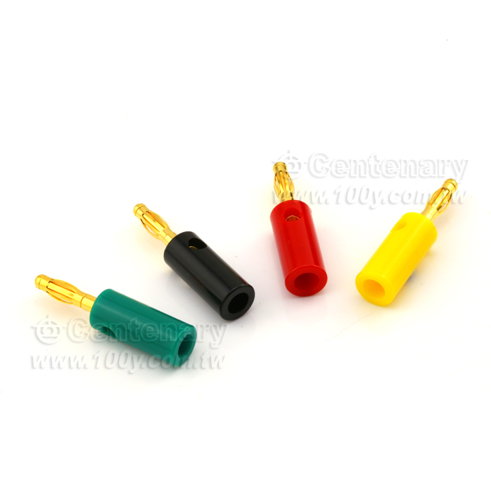 4mm Range Banana Plugs-Gold Plated - 4504 Product Image