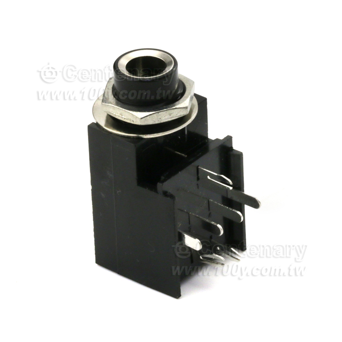 7P 6.3mm PCB Mounting MIC Socket - 3737 Product Image