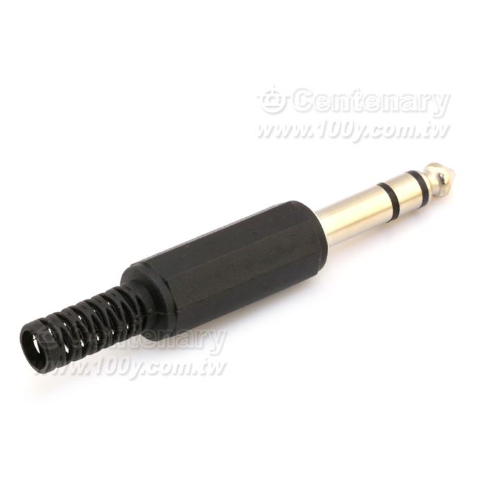 MIC雙音頭6.3mm/黑色 - 5234 產品圖片