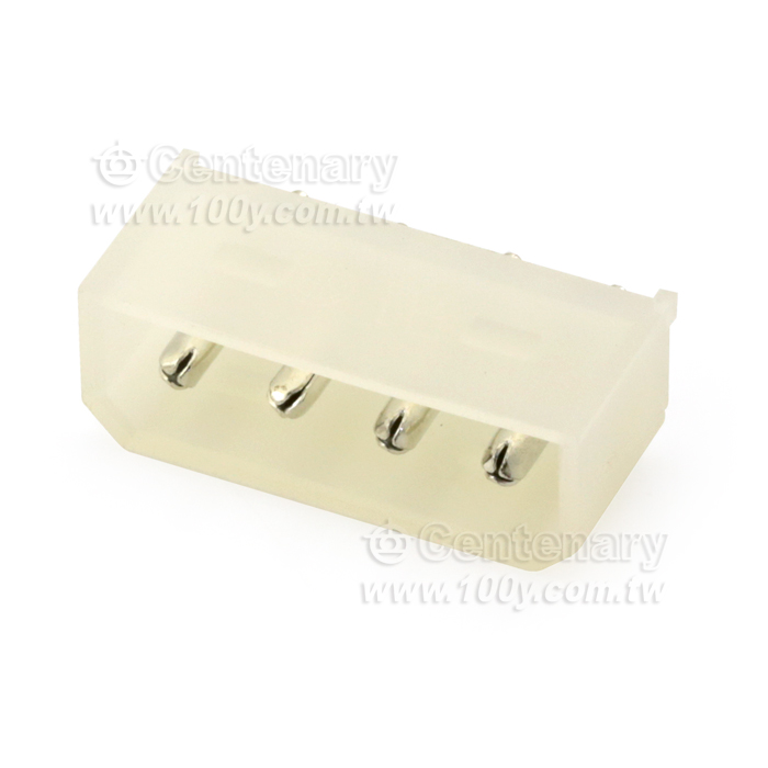 8981-5.08mm Disconnectable Disk Drive Power Connector-PCB Mount Connector - 161653 Product Image