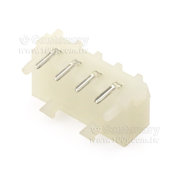 大4P-5.08mm-4P 磁碟機電源公座 90° - 4605 產品圖片