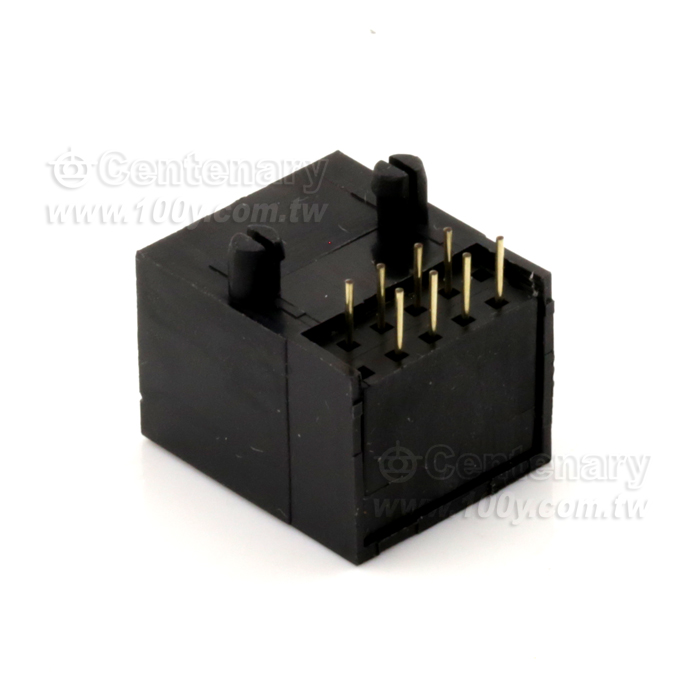 RJ45座  8P8C 90° - 4013 產品圖片
