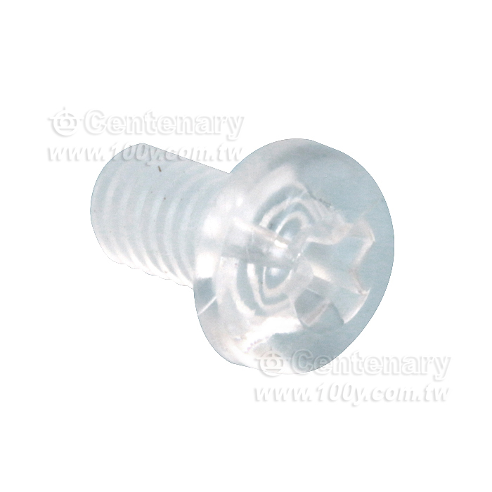 圓頭塑膠螺絲 #4-40 15.5mm(ROHS) - 47321 產品圖片
