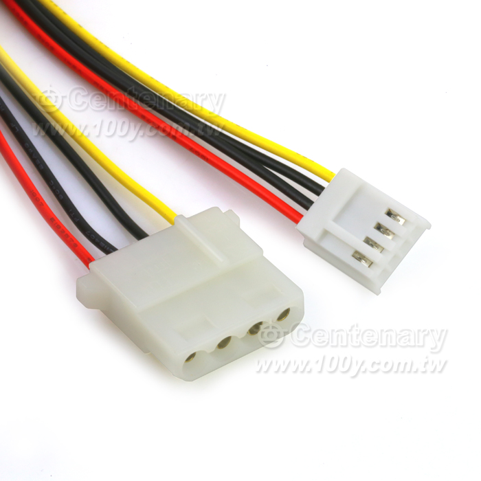 Y-Cable 2-大 1-小【ROHS】 - 6096 產品圖片