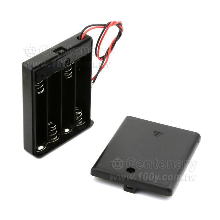 4號4只電池盒附蓋附SW - 16894 產品圖片