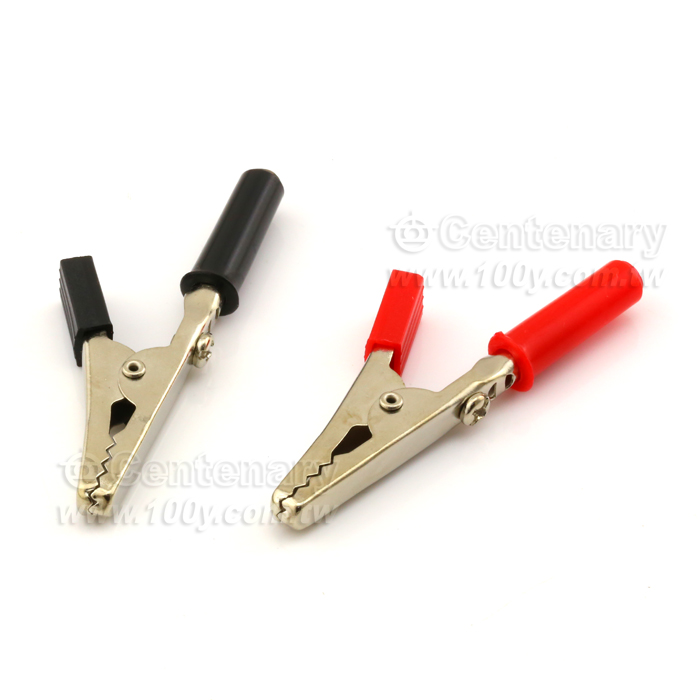 Miniature Insulated Crocodile Clips-Large - 5873 Product Image