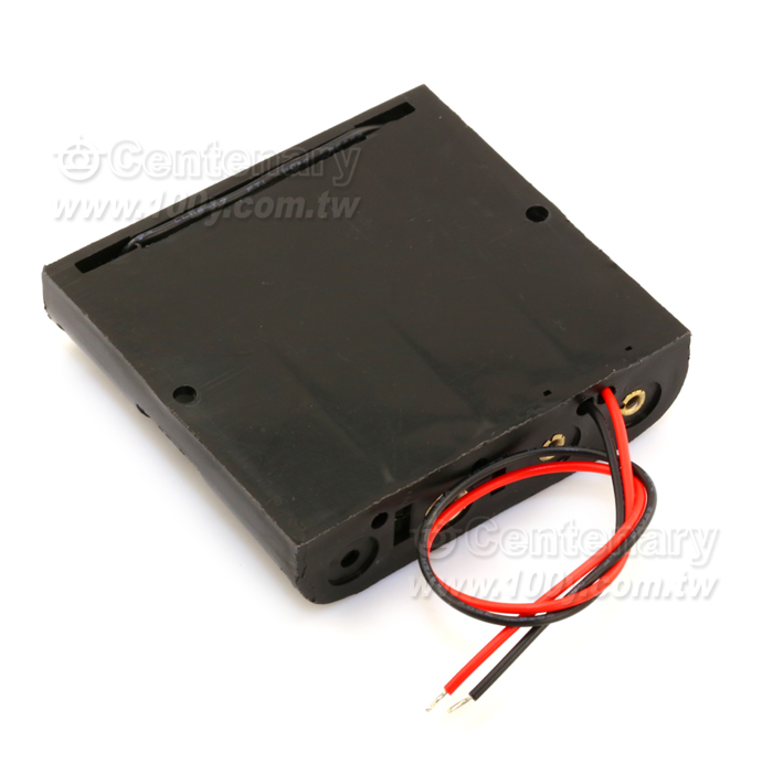 3號4只電池盒平型  (串聯) - 7804 產品圖片
