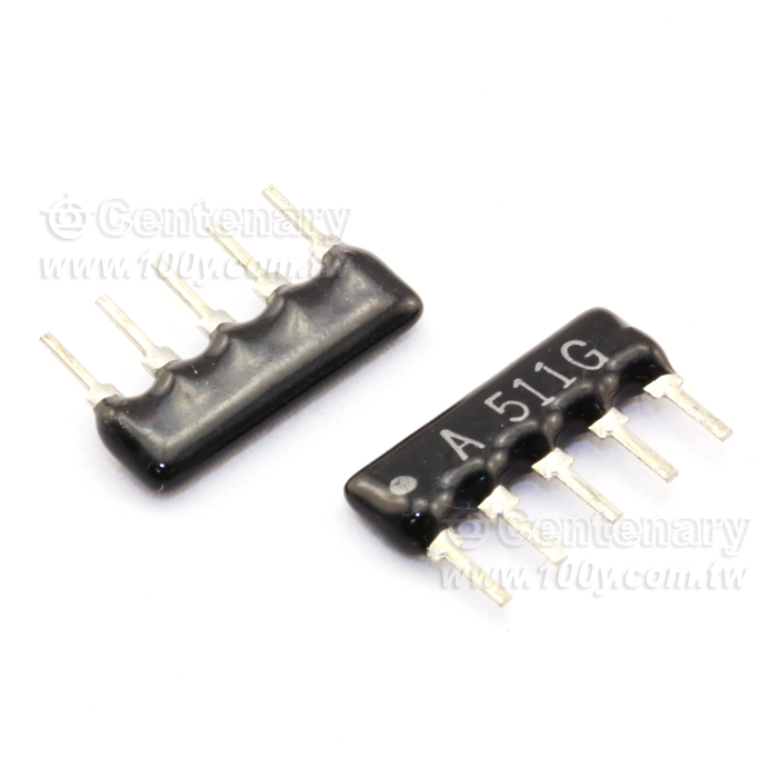 HF風華_ A 1/8W 1Kohm ±5%5PINS - 5494 產品圖片