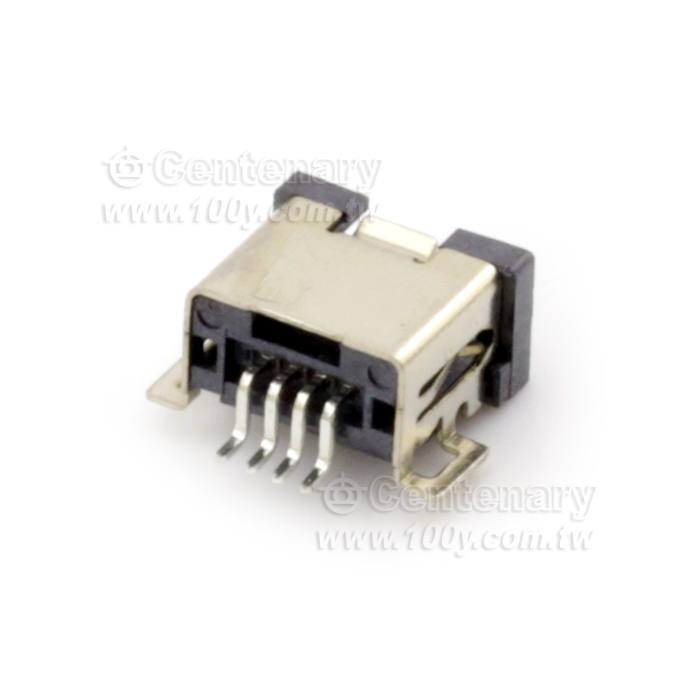 Mini USB 4P  SMT - 55762 產品圖片