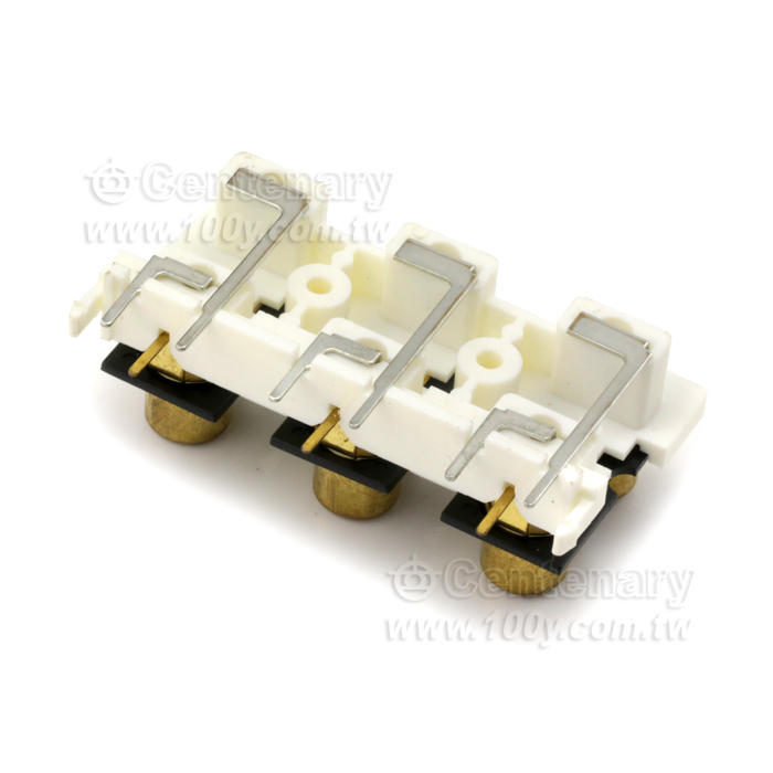 RCA PCB Mounting 2*3 Sockets - 8515 Product Image