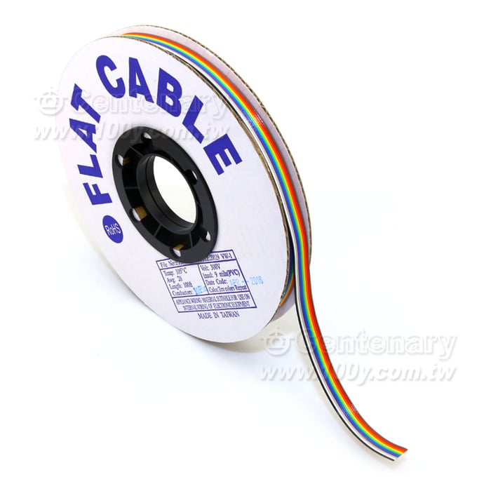 28AWG 彩色排線 20 P - 13806 產品圖片