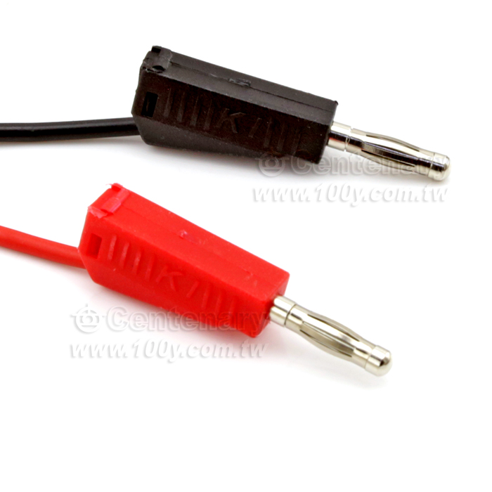 4mm Banana To Crocodile Clips Test Leads - 49559 Product Image
