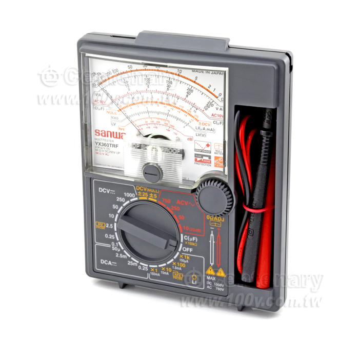 Sanwa_22-Ch. Rotary Switch Various Measurement Meter - 2252 Product Image