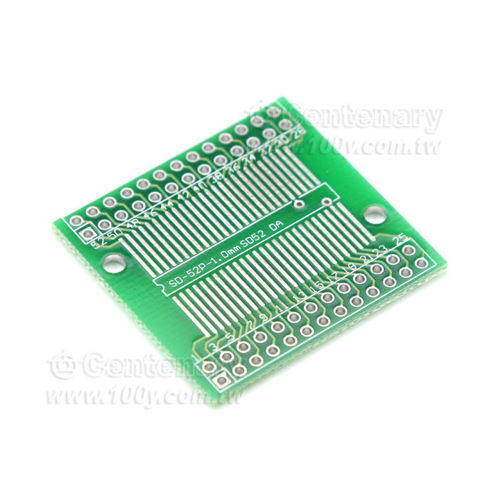 SOIC to DIP PCB  1.0mm Pitch - 10392 Product Image