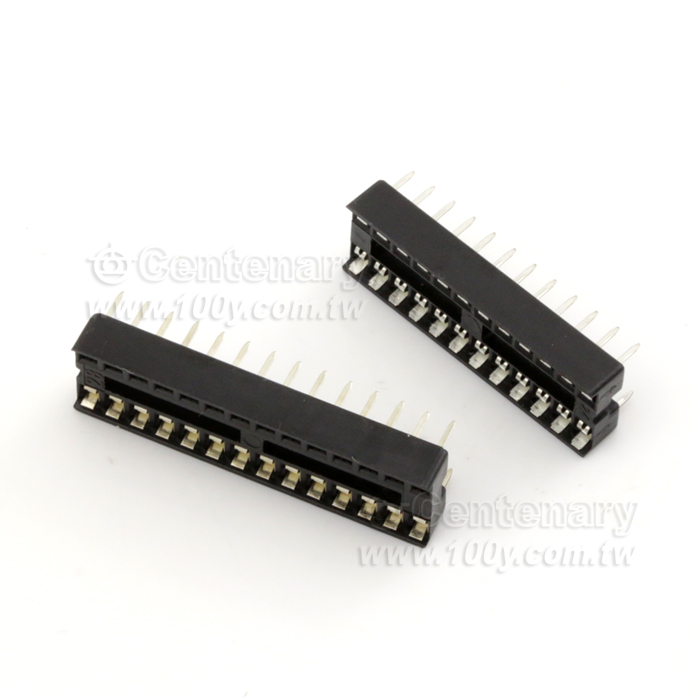 Solder Tail Low Profile Tin Plated IC Socket - 3319 Product Image