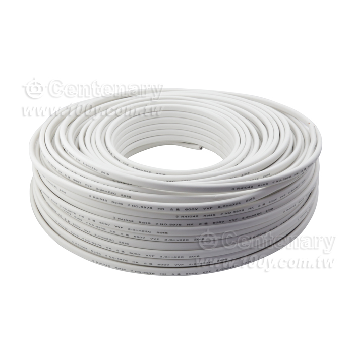 白扁線 2mm*2C 600V - 13913 產品圖片