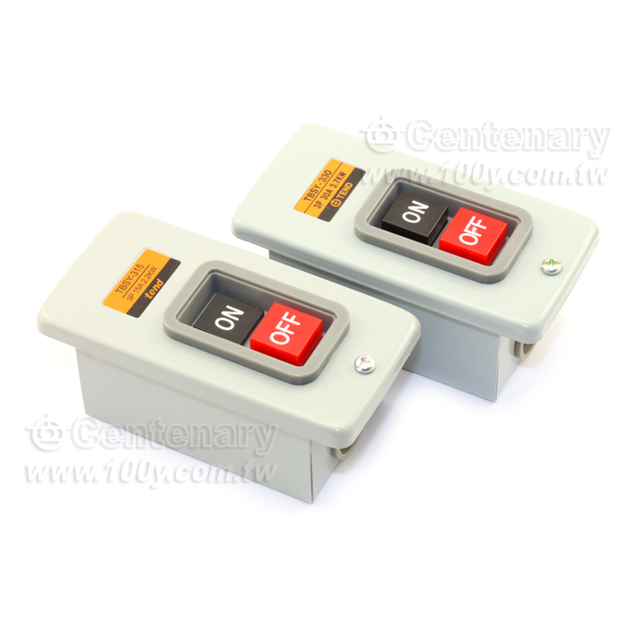 動力押扣開關3P/15A/2.2KW - 9837 產品圖片