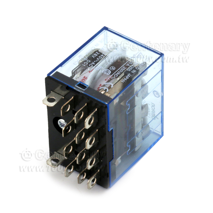 功率繼電器+LED(3PDT) AC24V - 74607 產品圖片