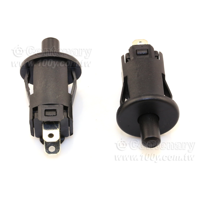 黑色復歸式開關 ON-(OFF) - 90043 產品圖片