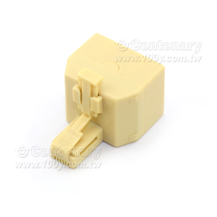 一分二電話分岐器 6P4C - 3348 產品圖片
