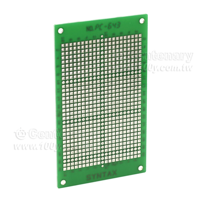 100*60mm  Glass Fiber (FR-4) Strip Board-Matrix Board Double Side - 3326 Product Image
