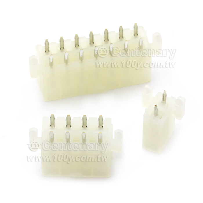 5569-4.2mm-180°-2P-帶定位 針座 - 12084 產品圖片