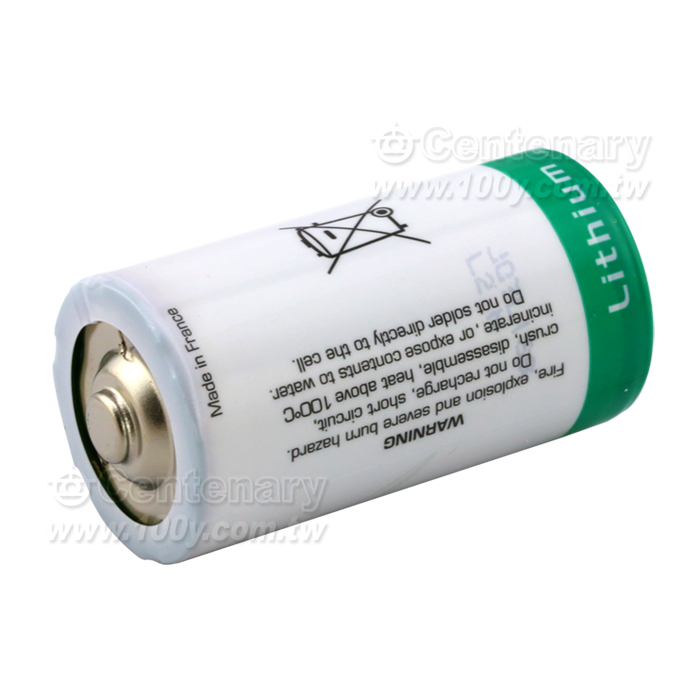 SAFT 2號鋰電池 3.6V 7.6Ah - 12309 產品圖片