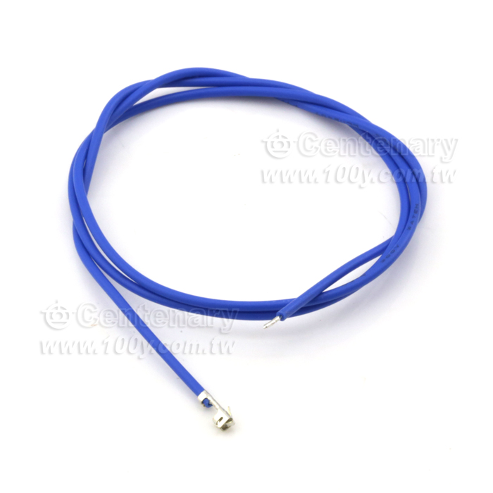 #24 2.5mm Terminal  Cable 45CM單頭(灰、 咖啡、黑、藍 、紅、黃、白、綠) - 12408 Product Image