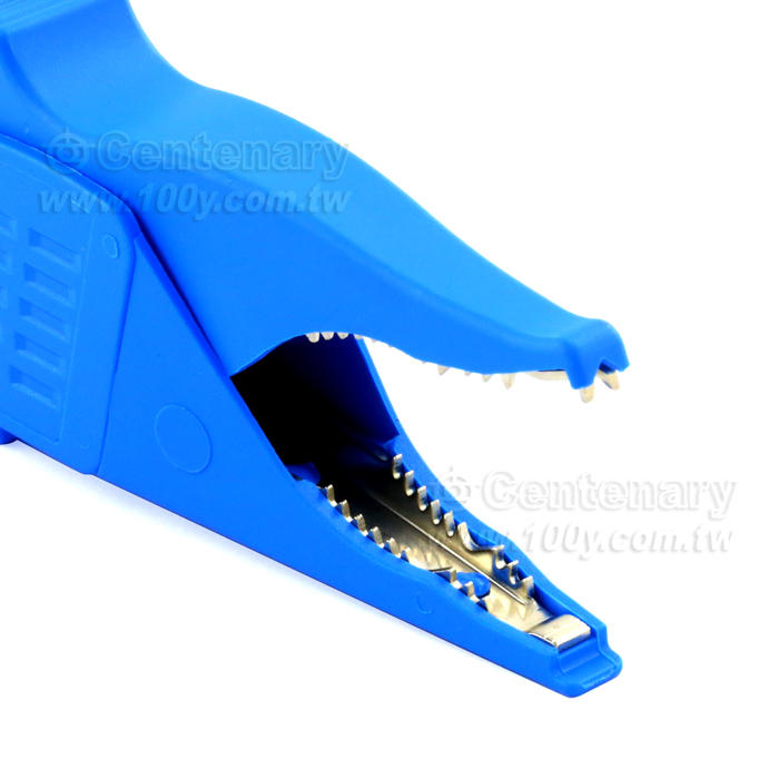鱷魚夾 1000V 32A藍色 - 55739 產品圖片