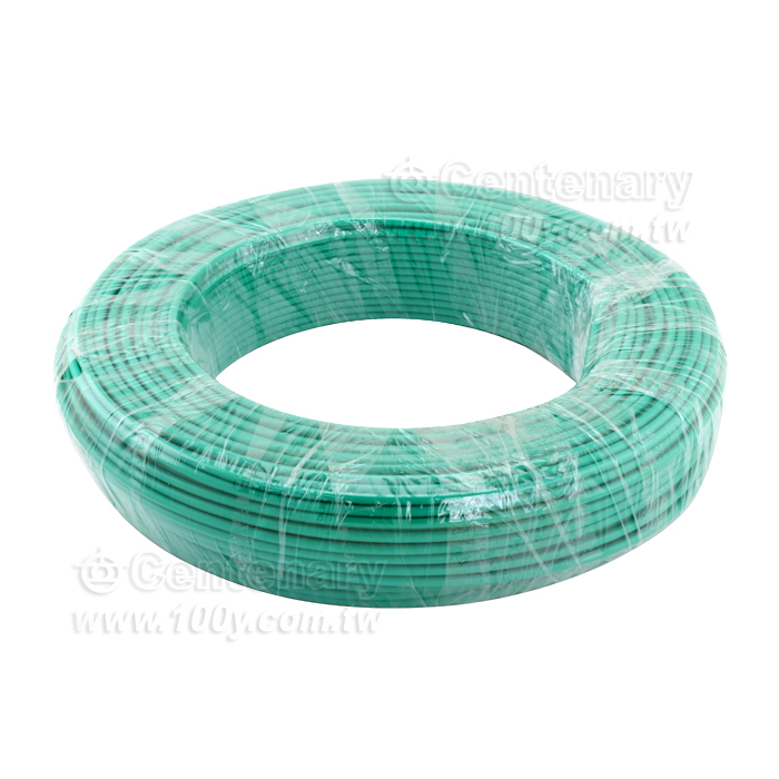 綠-PVC單芯單支電線2.0mm/600V - 44237 產品圖片