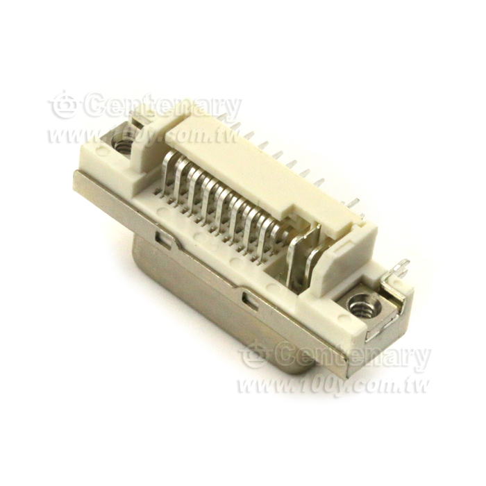 DVI 29P 母座 90°【ROHS】 - 13960 產品圖片